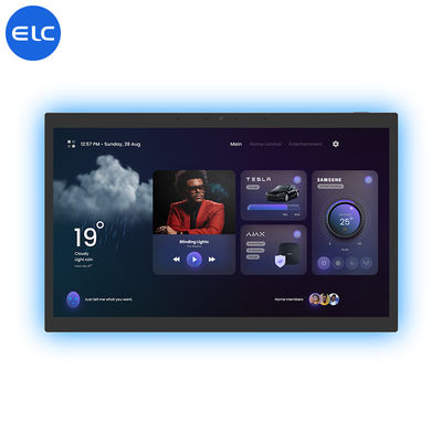 15.6 pouces Smart Home Gratuit POE Panneau LCD Full HD Écran Avec RK3566 Bluetooth 5.3