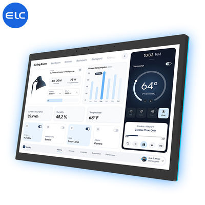Montage murale Android 13 Tablet POE 4 Go + 32 Go Tablette à écran tactile pour la maison intelligente