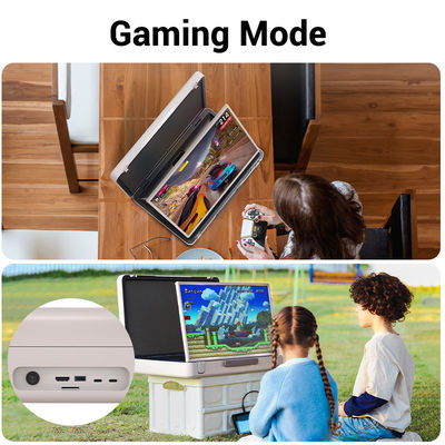 ELC PackGo Smart TV Portemanteau Android 12 27 pouces réglable tablette portable téléviseur Samrt