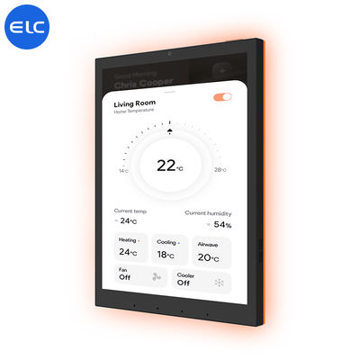 RJ45 avec POE Smart Home Tablet 10 points avec un panneau tactile capacitif