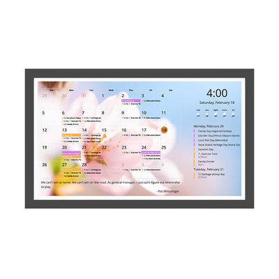 Tablette intelligente ultra-mince Android 13 RK3588S2 Octa Core Timing Tablette 4 Go de RAM pour afficher la liste des tâches