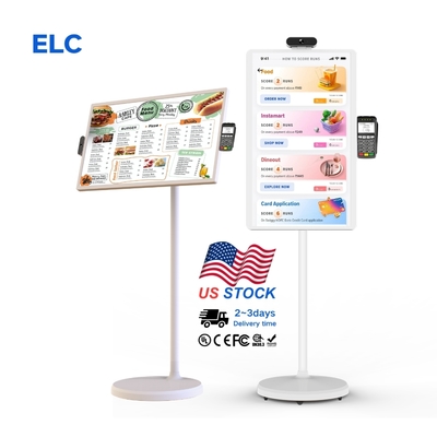 Écran d'affichage numérique 24 32 pouces 8+128 Go Android 13 1920*1080, écran d'affichage pour cuisine, système d'affichage pour cuisine