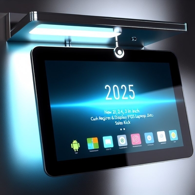 2025 Nouveau 21 24 32 pouces Monture murale/braquette Tablette Android Affichage et affichage numérique Caisse enregistreuse Pos Laptops Kiosques de vente