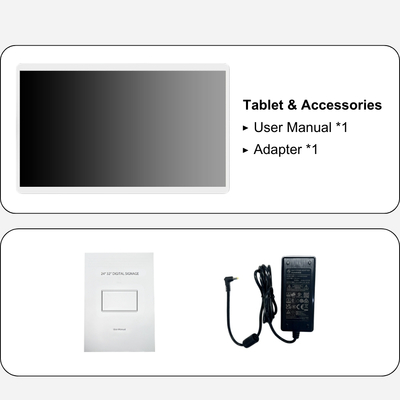 Écran d'affichage de cuisine (Système KDS) - Système de point de vente NFC - Moniteur d'affichage des commandes de cuisine Android 13 - Écran de gestion de menu ELed KDS
