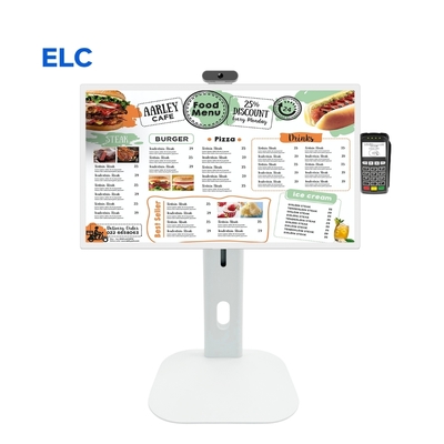 Système de point de vente pour restaurant à écran tactile, borne 24 pouces, tablette de bureau, écran de moniteur portable, Android 13 intelligent, écran de télévision, tablette PC
