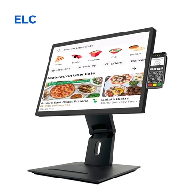 Écran tactile de signalisation numérique Android 11 de 21,5 pouces avec RK3568 2+16 Go USB RJ45 WiFi Kds Pos Kitchen Display Écran Kds avec socle