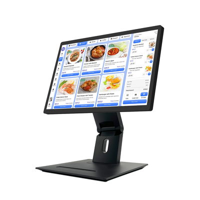 Écran tactile de signalisation numérique Android 11 de 21,5 pouces avec RK3568 2+16 Go USB RJ45 WiFi Kds Pos Kitchen Display Écran Kds avec socle