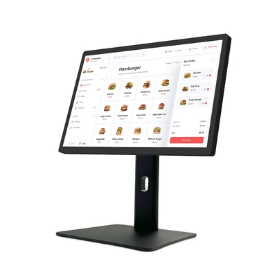 Écran tactile interactif ELC Android 11 21,5" IPS 16:9 RK3568 Ethernet USB 3.0 pour écran d'affichage de cuisine Restaurant POS