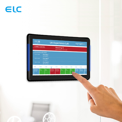 Tablette de salle de réunion Android POE 10,1 pouces avec contrôle de la lumière LED