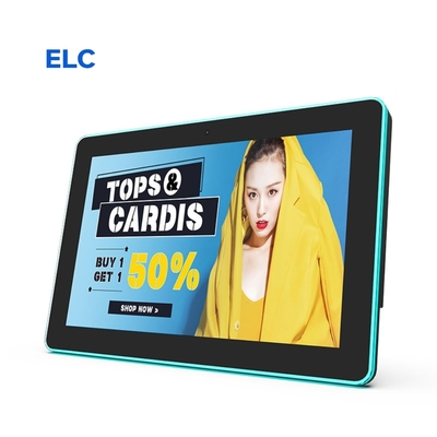 Tablette de salle de réunion Android 10,1 pouces avec POE et barre lumineuse LED