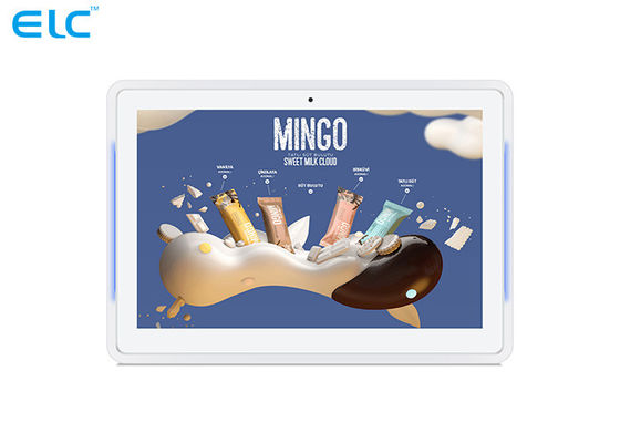 Signage de Digital d'écran tactile d'Android 8,1, Tablette d'affichage de lieu de réunion avec le guide optique de LED