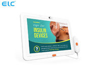 Le comprimé médical 10,1 » Android d'écran tactile de Signage de Digital de soins de santé 8,1 RK32888 montrent le téléphone portatif