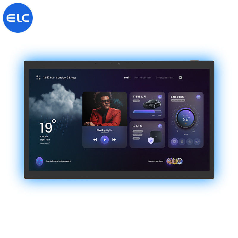 15.6' 4GB + 32GB POE WiFi6E Matter Tablettes pour la maison intelligente avec RK3566 Quad Core