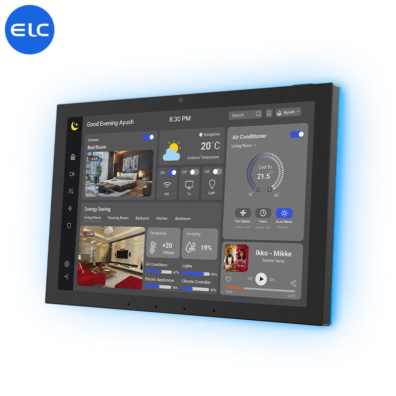 10.1 pouces Panneau de commande de la maison intelligente Android 13 Tablet avec Zigbee Matter