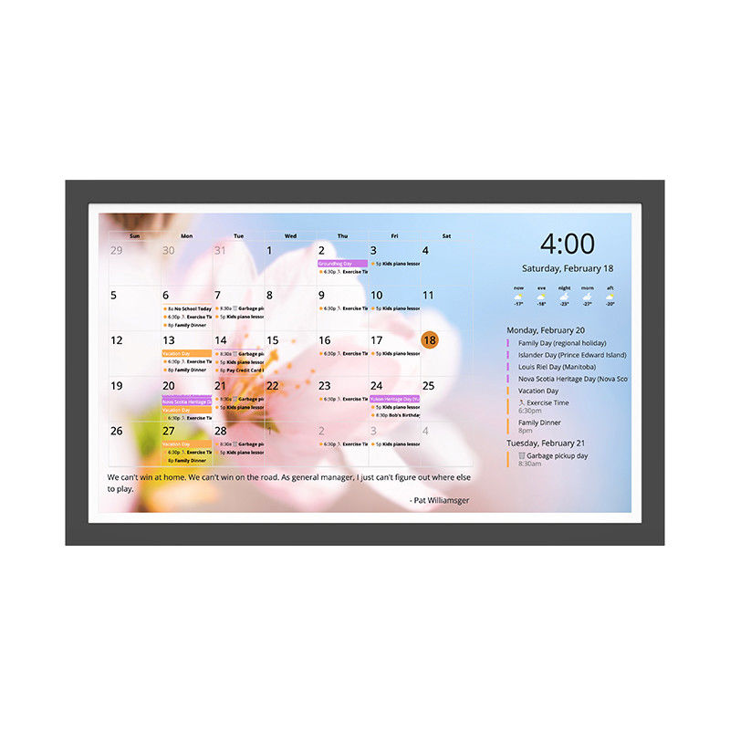 Tablette intelligente ultra-mince Android 13 RK3588S2 Octa Core Timing Tablette 4 Go de RAM pour afficher la liste des tâches