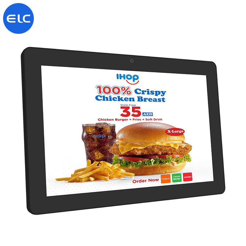 Tablette noire d'Android de bâti de mur, Tablette Poe d'Android de bâti de mur ultra légèrement