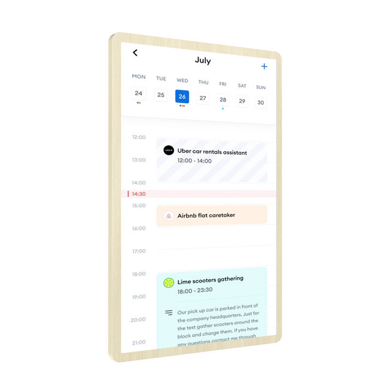 Goodnotes Compatible Android 14 Logiciel gratuit Calendrier numérique mural pour la planification familiale