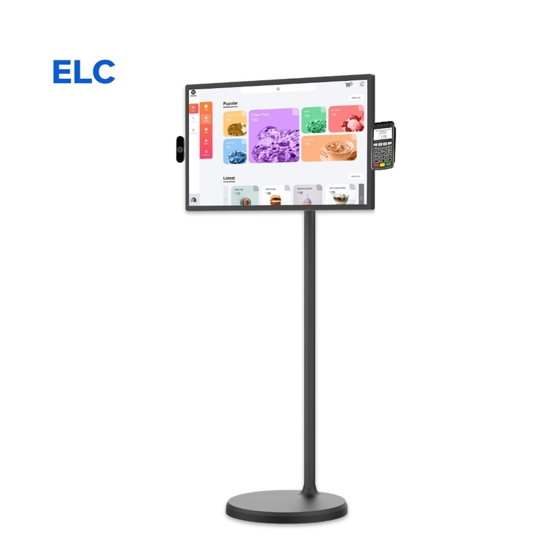 Signalisation numérique ELC RK3588S2 Quad Core Cortex A55+Quad Core Cortex A76 et affichages Publicité Tablette de commande pour restaurant