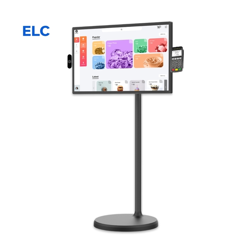 Signalisation numérique ELC RK3588S2 Quad Core Cortex A55+Quad Core Cortex A76 et affichages Publicité Tablette de commande pour restaurant