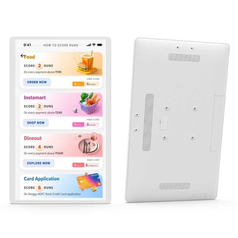 Écran tactile interactif pour cuisine, système d'affichage numérique KDS, système de point de vente, écran d'affichage de cuisine mural