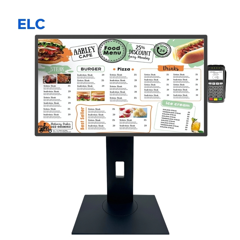 Écrans d'affichage de cuisine Terminal de point de vente informatique Écran étanche et résistant à l'huile pour KDS Restaurant