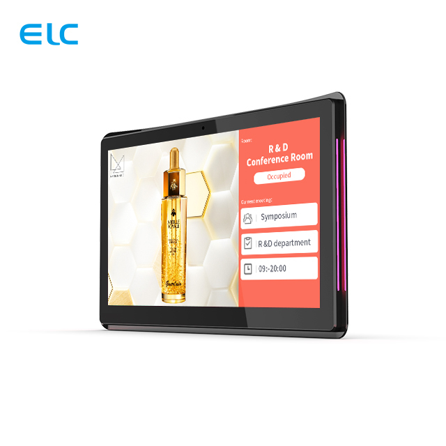Tablette de salle de réunion Android POE 10,1 pouces avec contrôle de la lumière LED