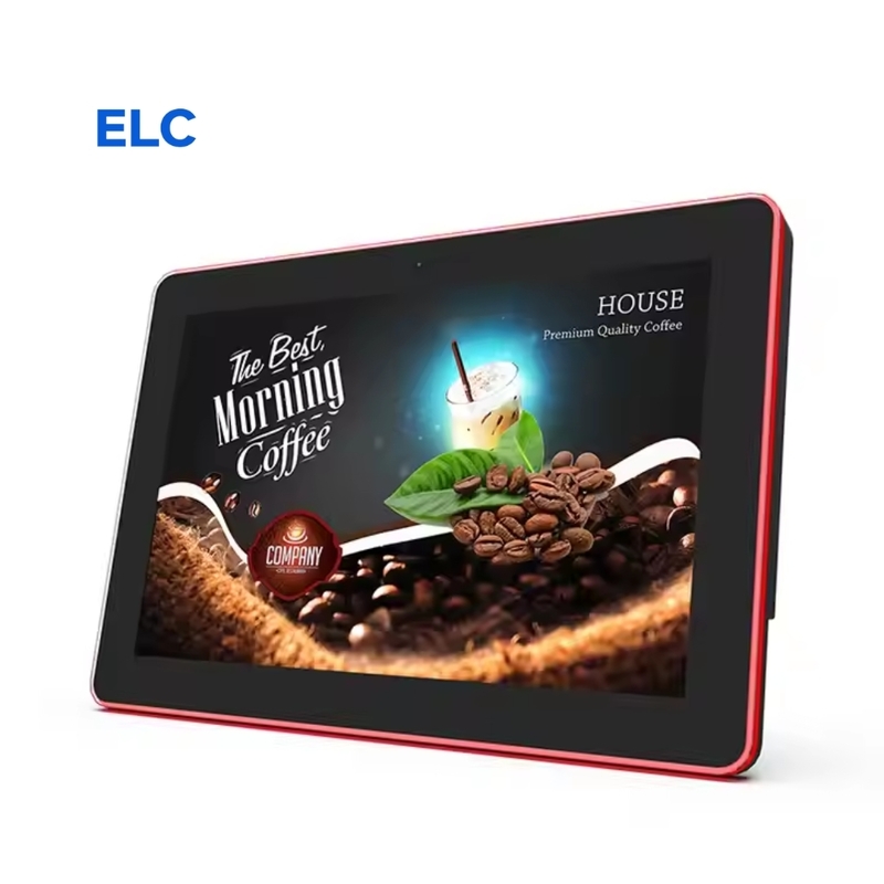 Tablette de salle de réunion Android 10,1 pouces avec POE et barre lumineuse LED