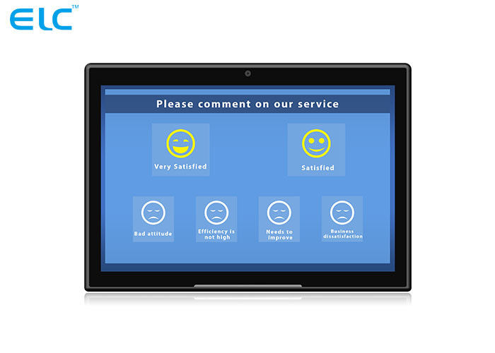 L Signage de Digital de Tablette d'Android de forme pour la réception aux banques de Hotals