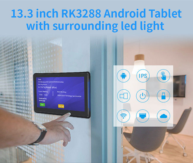 Signage interactif de Digital de Tablette de lieu de réunion 13.3inch de Bluetooth 4,0