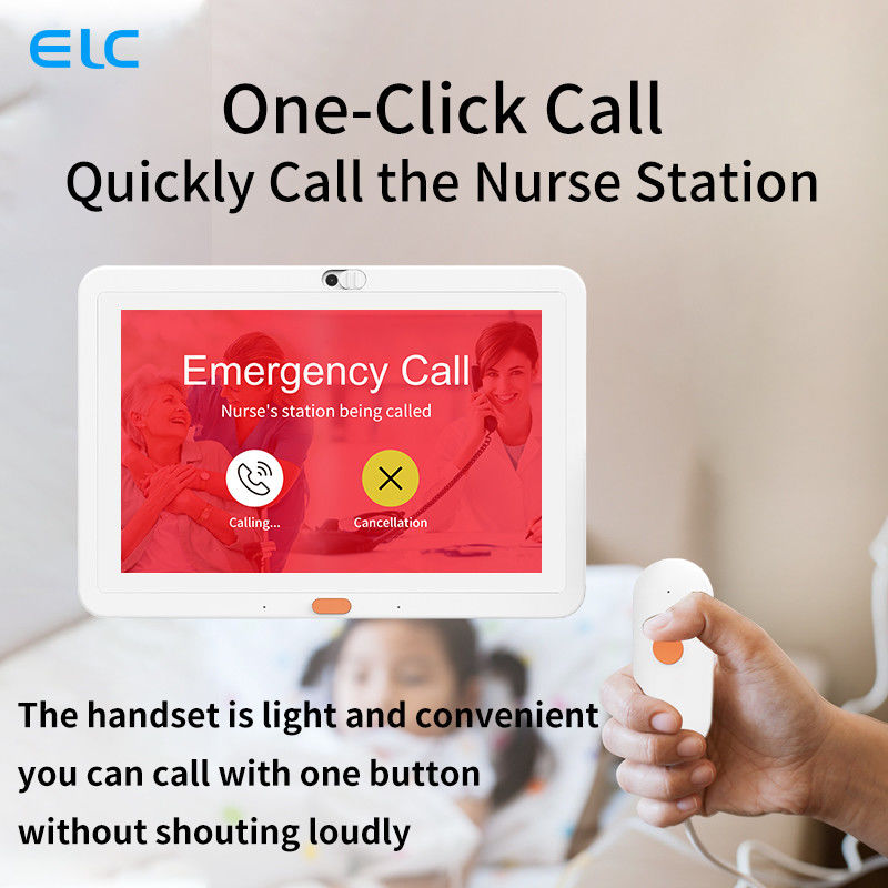 Android fixé au mur Signage de Digital d'hôpital de 13,3 pouces avec le bouton d'appel
