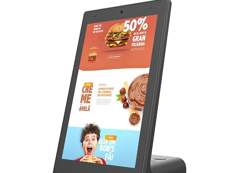 Écran tactile Android 8,1 tous de 8 pouces dans une tablette pour le restaurant