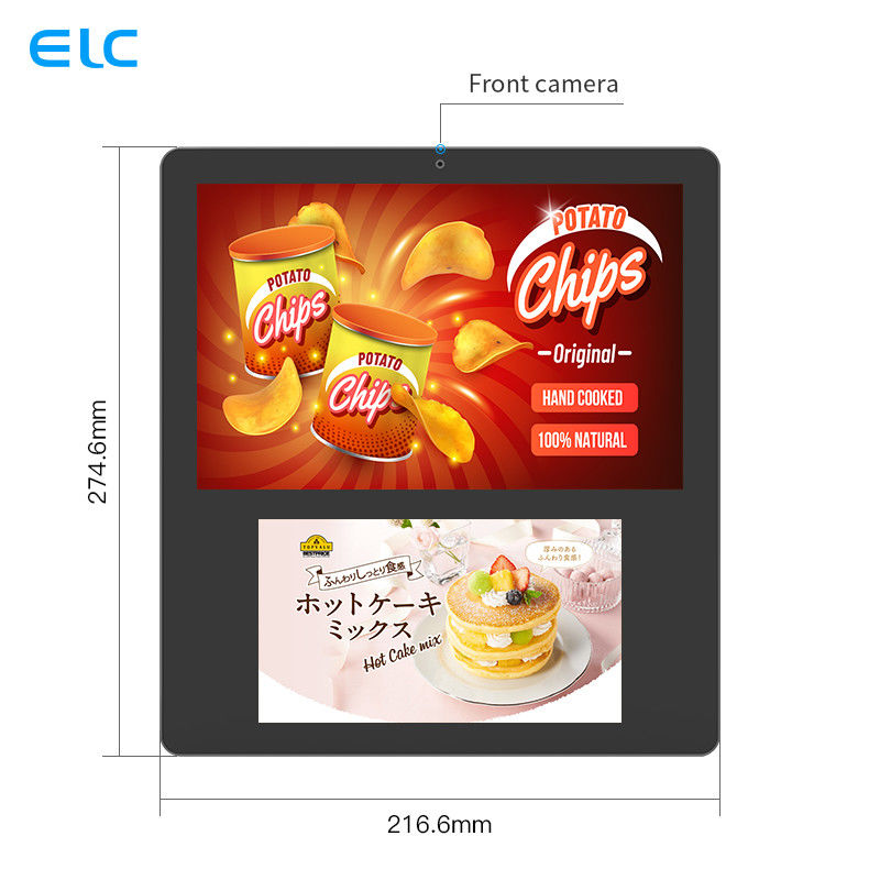 Double Signage de Digital d'écran d'OEM RK3568, Tablette capacitive de l'écran tactile RJ45 POE Android