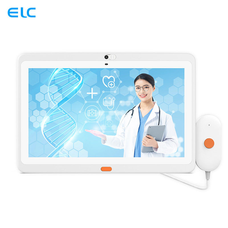 Poignée Android 1920x1080 d'appel de Tablette de soins aux patients d'hospitalier de RJ45 Rockchip 3288