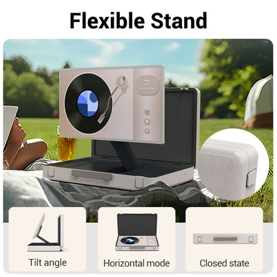 ELC PackGo Smart TV Wifi Bluetooth 5.2 Smart TV Portable avec deux haut-parleurs et une tablette Android