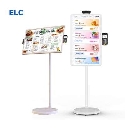 ELC SW2495T Écran de signalisation numérique vertical tactile 24 pouces 1920*1080 250cd/m² 10 points Tactile In-Cell pour Ordinateurs portables, Points de vente, Tablettes, Kiosques de vente